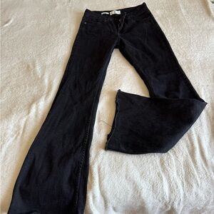 Mango Dark Denim Flare Jeans